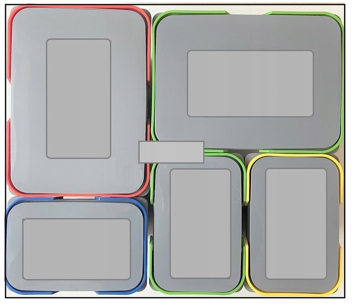 SEGREGATOR KOSZ NA ŚMIECI DO SZUFLADY SZAFKI 20L