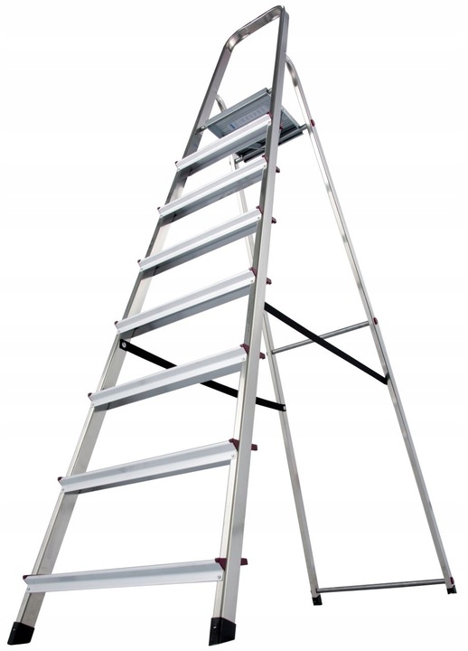 Drabina aluminiowa domowa Krause Corda 8 stopniowa