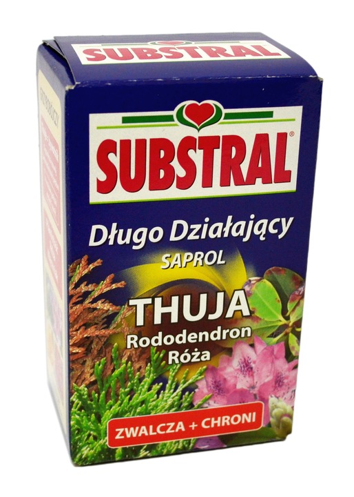 SUBSTRAL SAPROL OCHRONA TUI 100ml TUJE IGLAKI RÓŻ OZDOBNE GRZYBOBÓJCZY