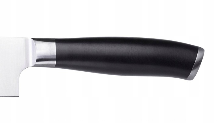 GERLACH ZESTAW KOMPLET NOŻY NÓŻ KUCHENNY W BLOKU DO CHLEBA SZEFA DECO BLACK