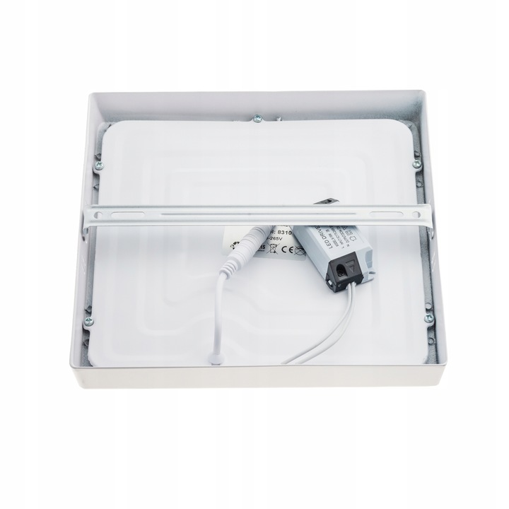 PANEL plafon sufitowy LED NATYNKOWY KWADRAT 18W 1620lm Nie mruga CCD SLIM