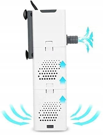 SUNSUN XQP-500F FILTR WEWNĘTRZNY BIAŁY DO AKWARIUM TURBO MOCNY