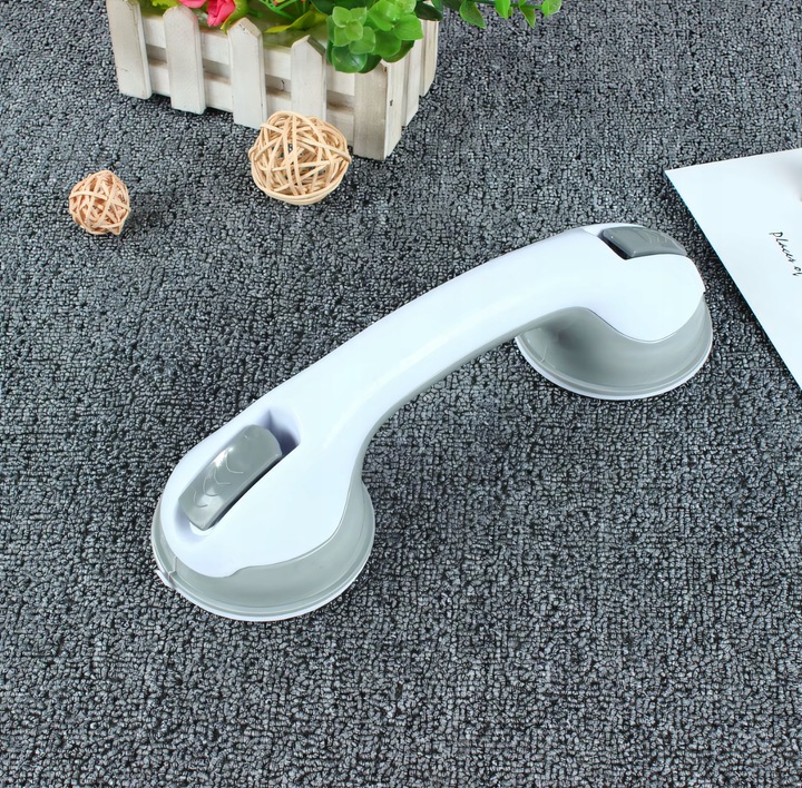 2X UCHWYT ŁAZIENKOWY DLA OSÓB STARSZYCH NA PRZYSSAWKI POD PRYSZNIC DO WC