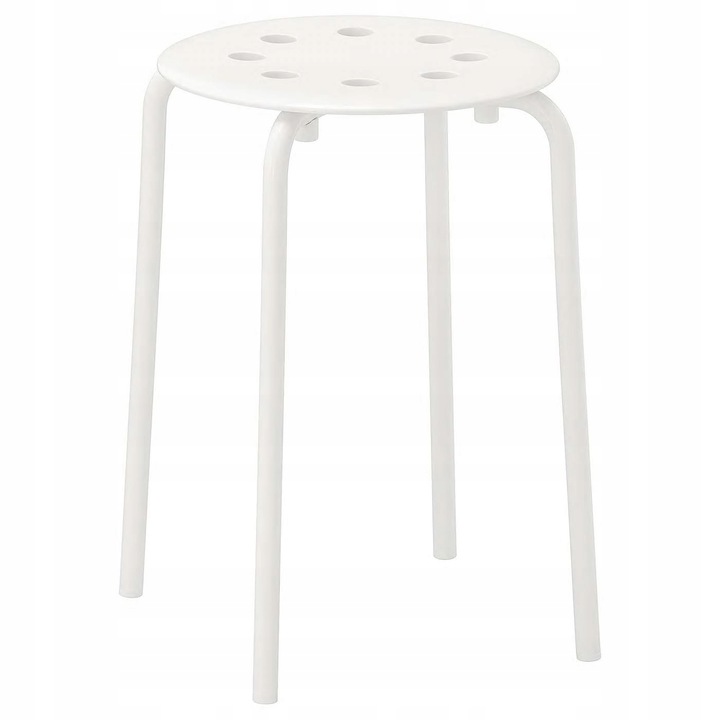 IKEA STOŁEK TABORET KRZESŁO KUCHENNE BIAŁY