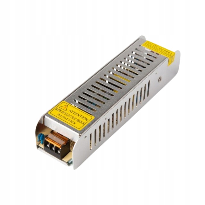 Zasilacz LED 12V 200W 17A Do Taśmy Slim Montażowy Modułowy Przemysłowy