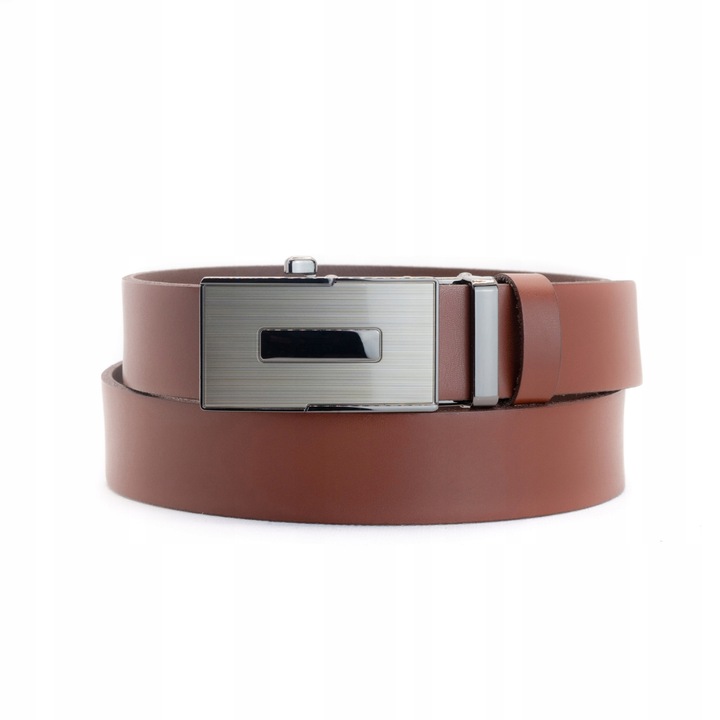 PASEK SKÓRZANY MĘSKI DO SPODNI SKÓRA NATURALNA AR