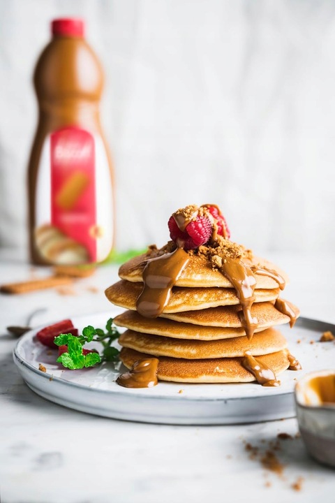 Polewa sos Lotus Biscoff 1kg ciasteczkowy | Topping z karmelowych