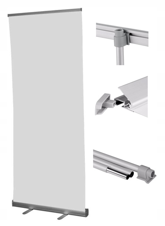 ROLL-UP 100x200, ROLLUP z wydrukiem 1440 DPI BLOCKOUT - reklama TARGI