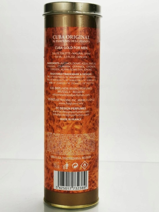 Cuba Gold Men EDT 100ml ŚWIEŻA DOSTAWA