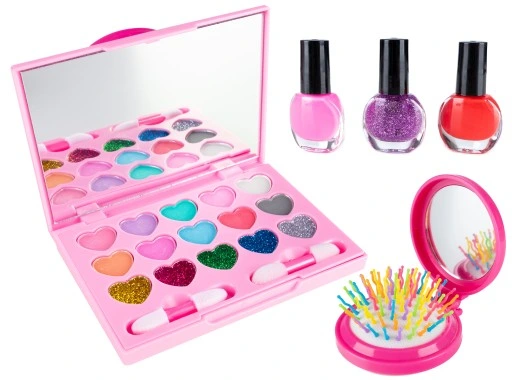 KUFEREK DO MAKIJAŻU ZESTAW KOSMETYCZNY TOREBKA