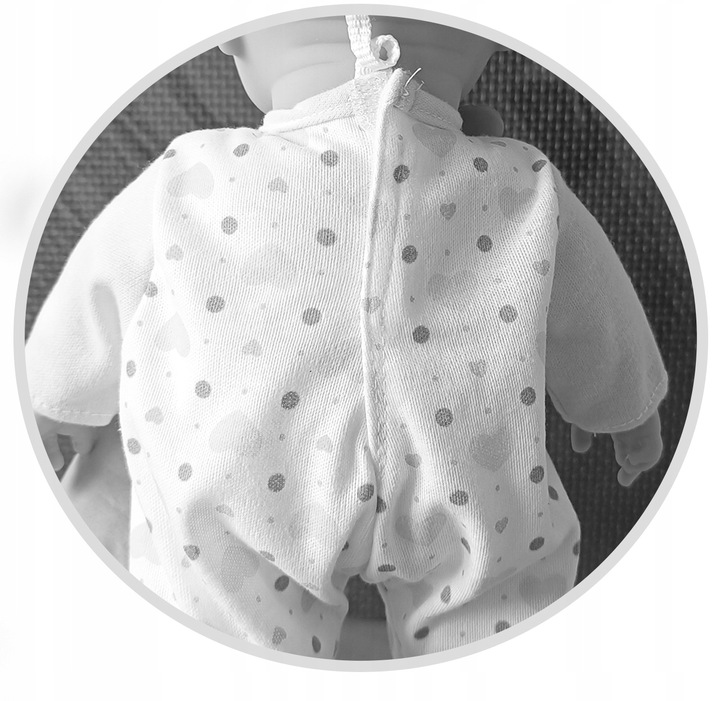 Lalka bobas jak żywa interaktywna miękka duża mówi