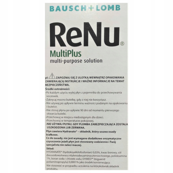 Płyn Renu Multiplus 3x360 ml zestaw