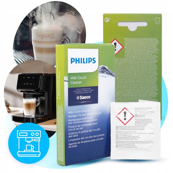 Proszek do czyszczenia obiegu mleka SAECO CA6705