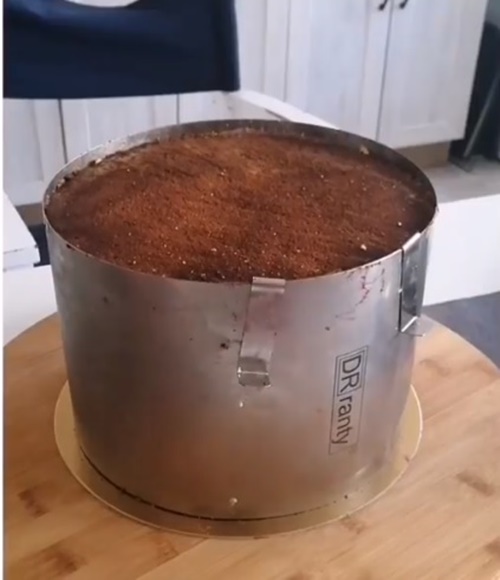 RANT OPASKA DO PIECZENIA TORTU REGULOWANA DOROSIOWE RANTY 12-15 H14cm