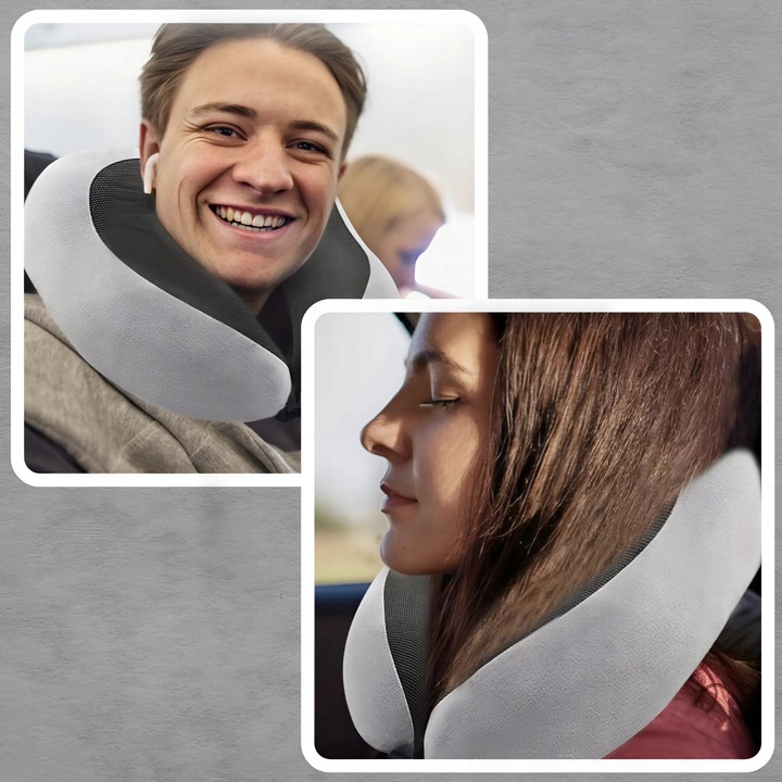 PODUSZKA PODRÓŻNA TURYSTYCZNA NA SZYJĘ ZAGŁÓWEK DO SAMOCHODU MEMORY