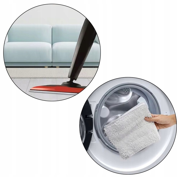 7 x WKŁAD NAKŁADKI do MOPA PAROWEGO VILEDA STEAM Plus XXL