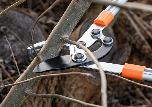 SEKATOR TELESKOPOWY KOWADEŁKOWY DO GAŁĘZI KRZEWÓW PĘDÓW OGRODOWY + RĘKAWICE