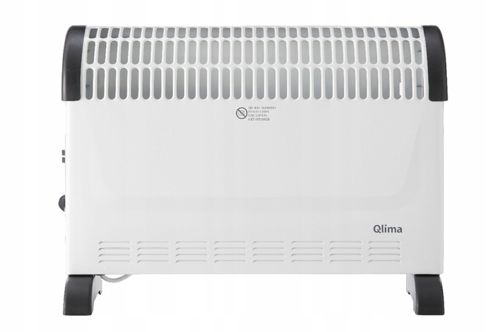 GRZEJNIK ELEKTRYCZNY KONWEKTOROWY DOMOWY 2000W TERMOSTAT QLIMA