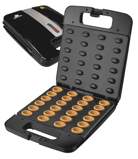 OPIEKACZ DO ORZESZKÓW FORMA NIEPRZYWIERAJĄCA POWŁOKA CIASTEK 24 SZT