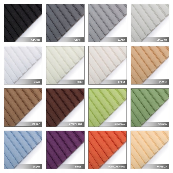 PLISA KLASYCZNA ROLETA PLISOWANA NA WYMIAR 57x150