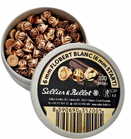 AMUNICJA NABOJE HUKOWE 6 mm 100 SZTUK SHORT