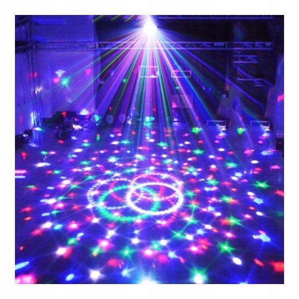 PROJEKTOR XXL KULA DISCO+PILOT +BLUETOOTH +GŁOŚNIK