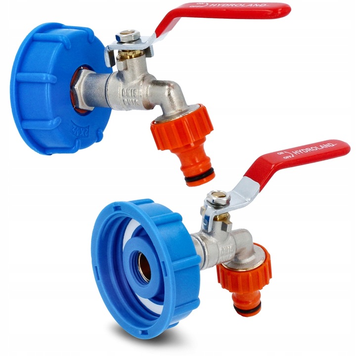 ZAWÓR CZERPALNY KRAN MAUZERA ZBIORNIKA IBC 1000L 3/4x1/2 SZYBKOZŁĄCZE