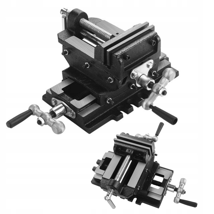 IMADŁO MASZYNOWE KRZYŻOWE DWUOSIOWE 100MM KRAFT&DELE KD3515