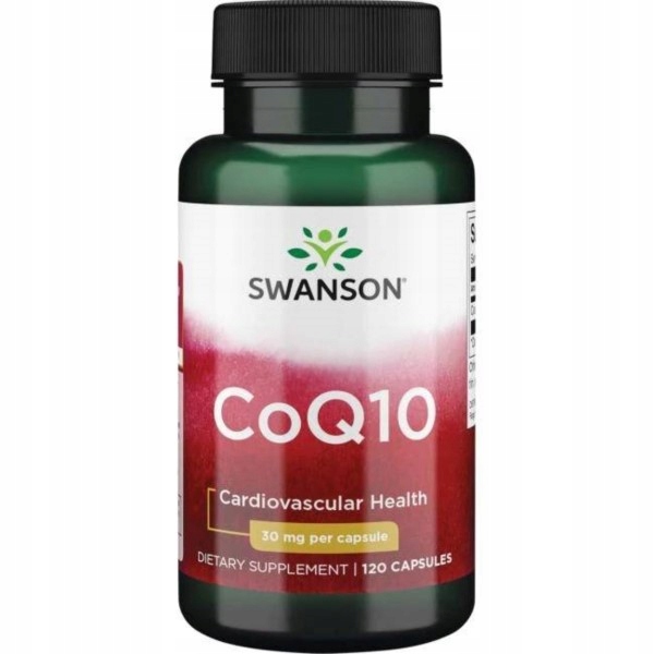 CoQ10 Koenzym Q10 30mg 120 kapsułek SWANSON