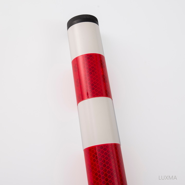 Słupki parkingowe drogowe odblaskowe z podstawą słupek odblask 3M