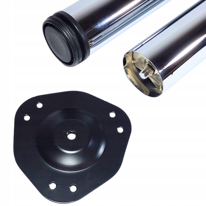 Stół kuchenny do Jadalni do salonu kuchni 90x50 CRAFT ZŁOTY NOGI CHROM