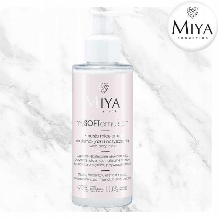 Emulsja Micelarna do Demakijażu i Oczyszczania Twarzy Wielozadaniowa 140 ml