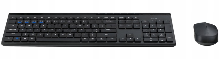 Klawiatura myszka zestaw bezprzewodowy RAPOO 8110M czarny
