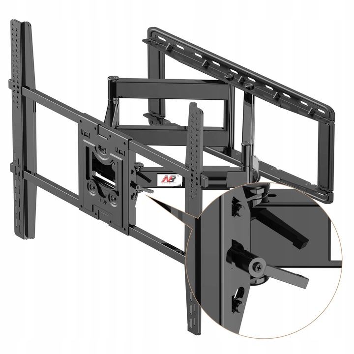 Certyfikowany Solidny Obrotowy Uchwyt do Telewizora Wieszak TV 75-110"