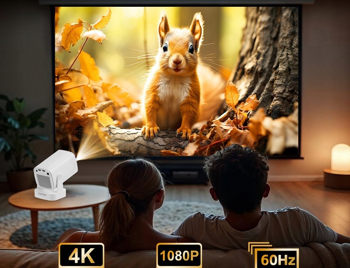 Projektor MAGCUBIC HY310 4K 1080P Android AF WiFi Bluetooth Głośnik NOWOŚĆ