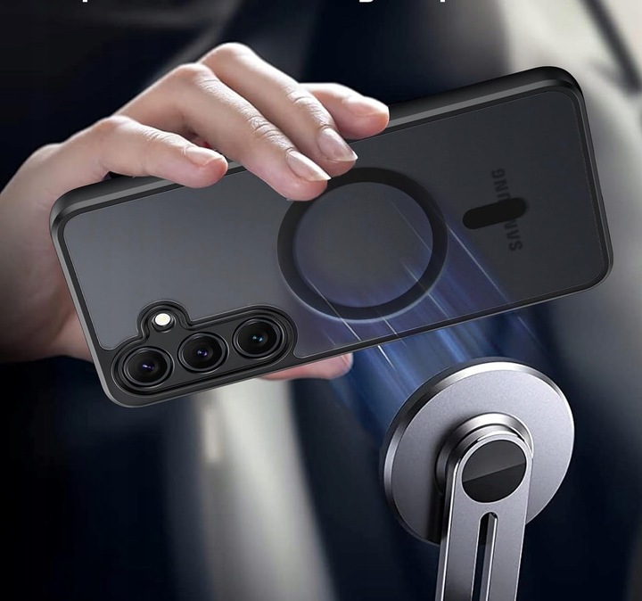 Etui do SAMSUNG A35 5G do MagSafe MATT CASE OCHRONA APARATU +SZKŁO