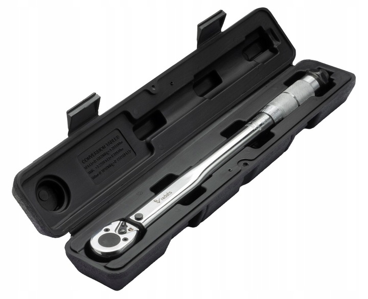 Klucz dynamometryczny 3/8" 19-110Nm REDATS Chromowany Etui z Blokadą