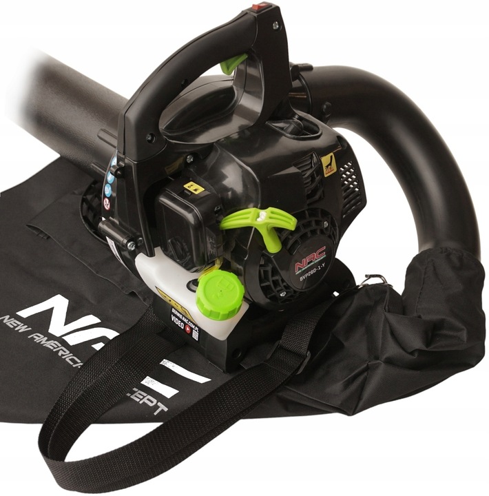 NAC DMUCHAWA SPALINOWA ODKURZACZ DO LIŚCI z rozdrabniaczem BVP260-1-Y