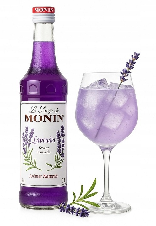 Syrop MONIN Lavender 700 ml – lawendowy do lemoniady i herbaty