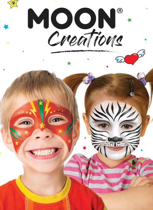 Farba do twarzy i ciała MOONGLOW Czarna