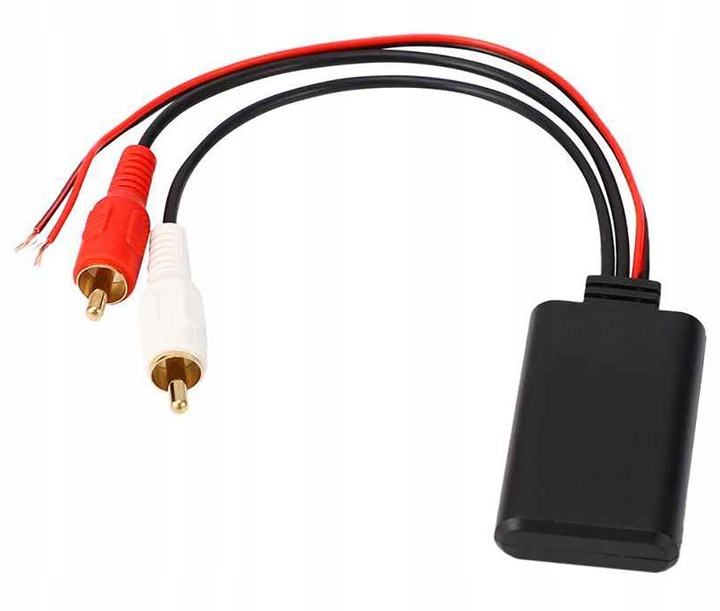 ADAPTER BLUETOOTH DO RADIA SAMOCHODOWEGO MODUŁ AUX RCA CINCH ANDROID