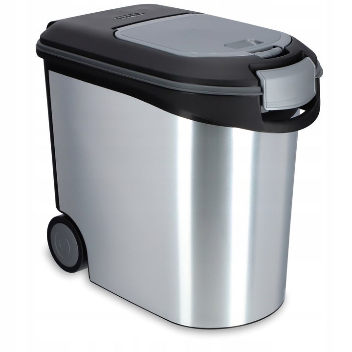 CURVER POJEMNIK NA KARMĘ DLA ZWIERZĄT 12kg SREBRNY