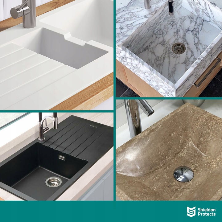 Zestaw impregnat do zlewu granitowego SINK + płyn do czyszczenia zlewu