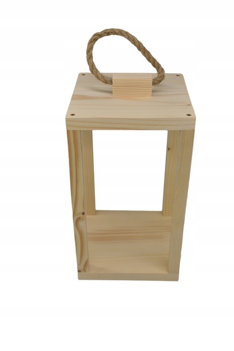 LAMPION DREWNIANY XXL LATARNIA Ślub WESELE , BAZA DO KOMPOZYCJI