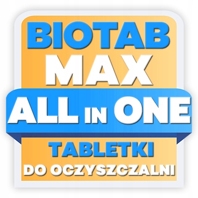 Bakterie do SZAMB BioTab MAX Tabletki biologiczne AiO + Tłuszcze na 2 lata