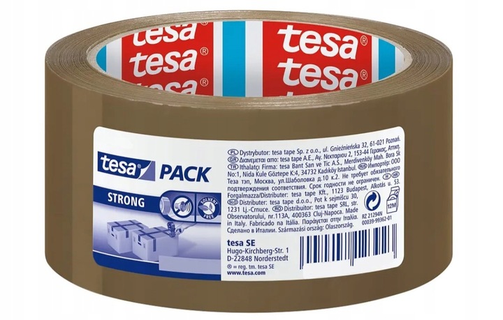 Dyspenser do taśm pakowych tesa STANDARD + taśma