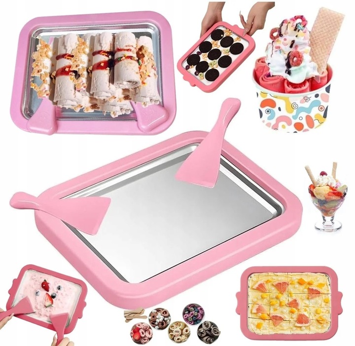MASZYNA DO LODÓW TAJSKICH MASZYNKA DO ROBIENIA LODÓW ICE CREAM Z