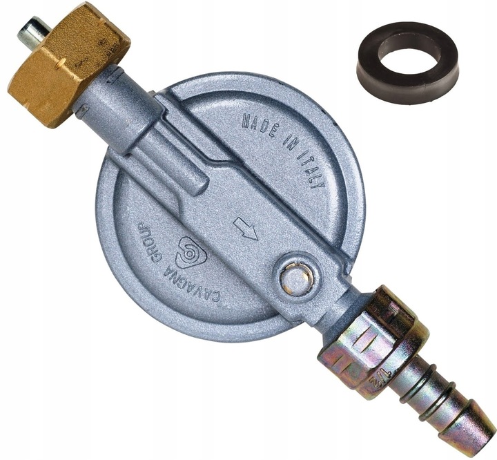 REDUKTOR butli gazowej 11kg z BEZPIECZNIKIEM termicznym i ZAWOREM