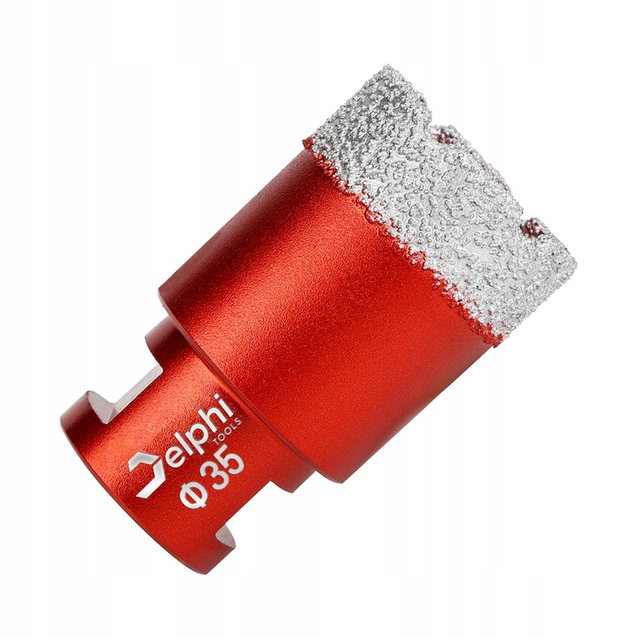 OTWORNICA DIAMENTOWA KORONKA DO GRESU M14 ZESTAW ⌀ 6,8,10,35,68 mm ADAPTER