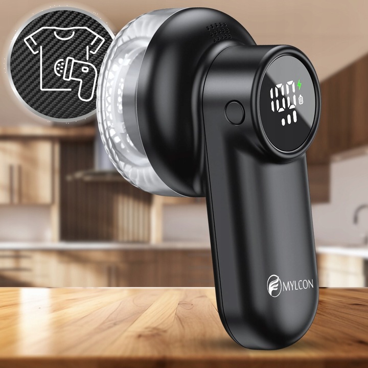 GOLARKA DO UBRAŃ TKANIN SWETRÓW MOCNA AKUMULATOROWA USB-C 3 TRYBY 6